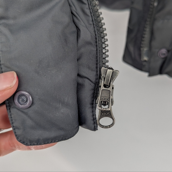 Patagonia Down With It Parka Womens Grey Size Medium Down Filled Warm Winter - Picture 7 of 10